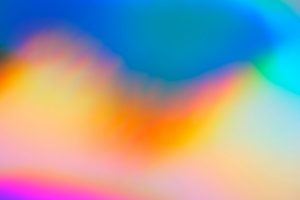 A rainbow of colors to depict a range of emotions